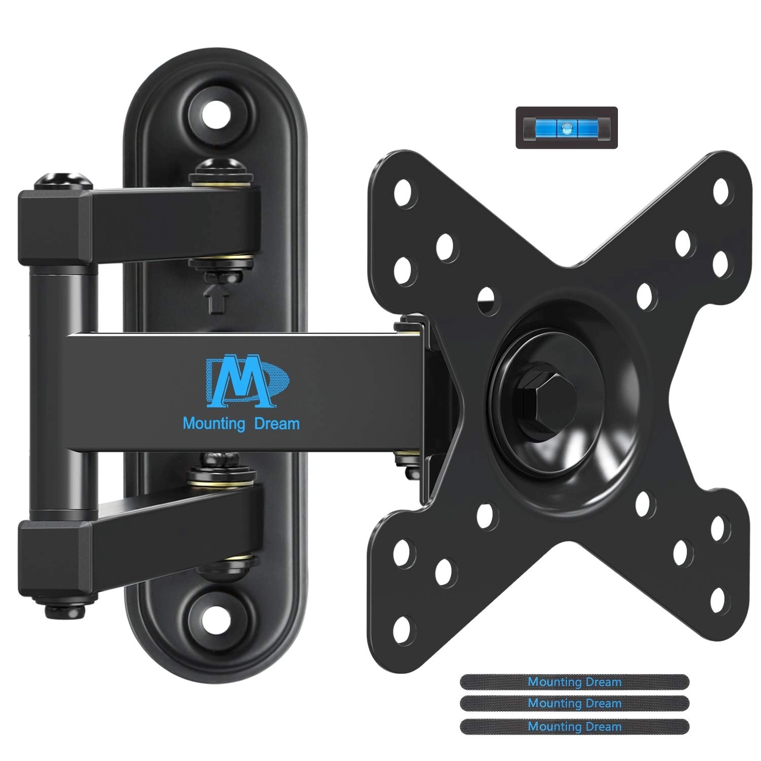 Mounting Dream Full Motion Monitor Wall Mount TV Bracket - 33 LBS 10-26 Inch