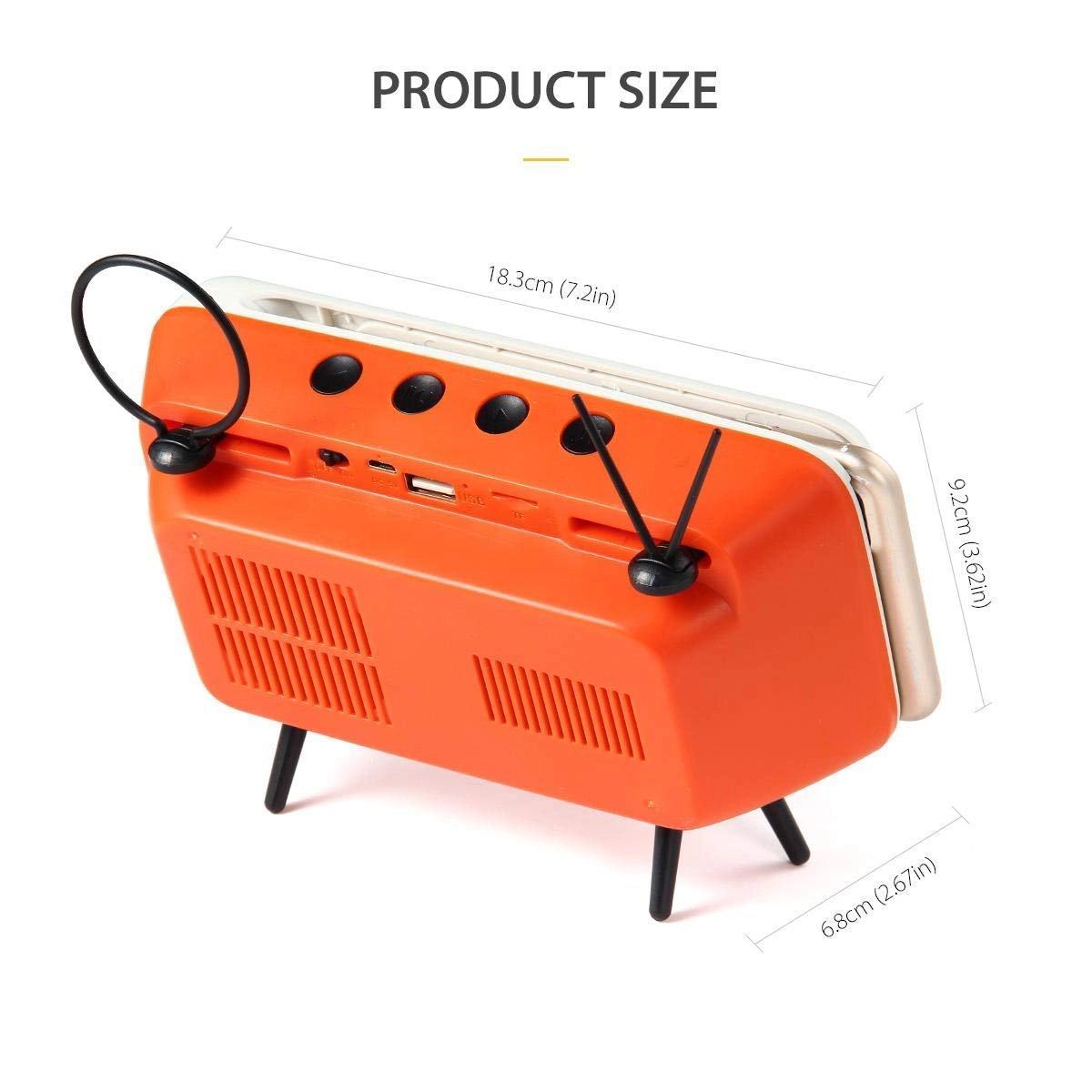 Retro TV Style Stand Holder