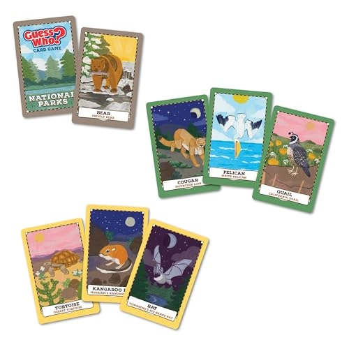 GUESS WHO? Card Game: National Parks Edition