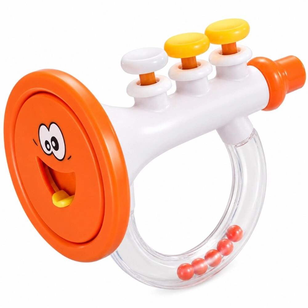 GREEN FUTURE Baby Trumpet Rattle