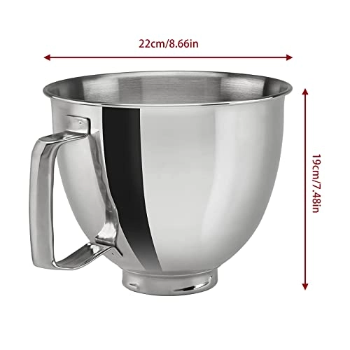 Stainless Steel Mixing Bowl - 4.8 Liters