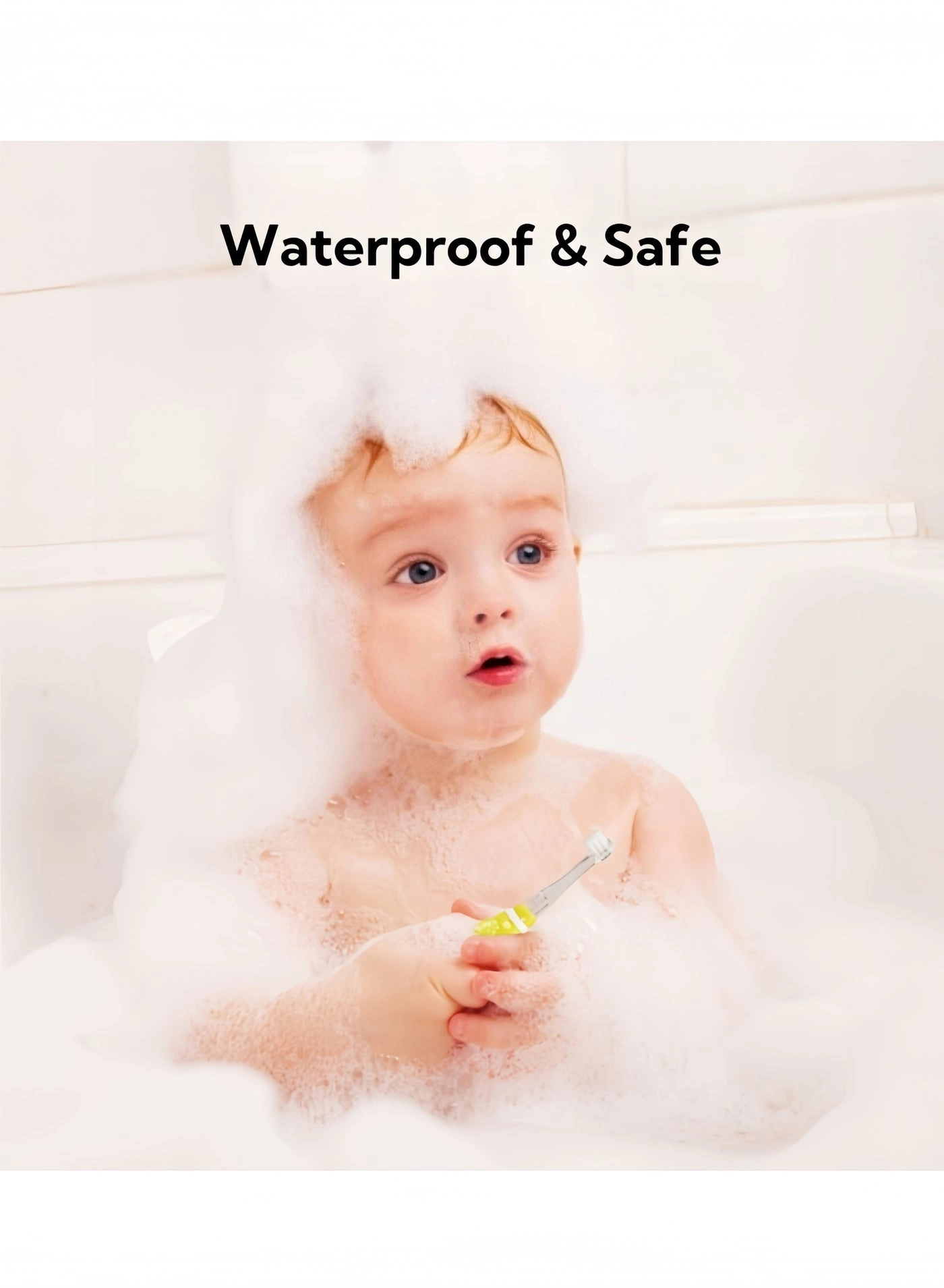 Electric Toothbrush - Sonic 1 to 5 Years IPX7 Waterproof