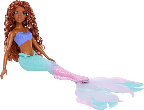 Ariel Doll - Posable Natural Hair Sparkling Soft Fin Ages 3+