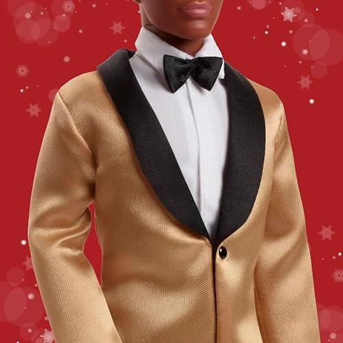 Ken Collectible Fashion Doll - Dark Brown Hair 2025 Holiday