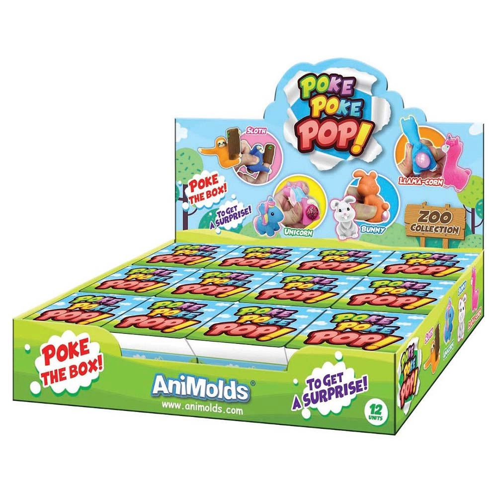 Poke Poke Box Zoo Collection - Suitable for 2 years and above