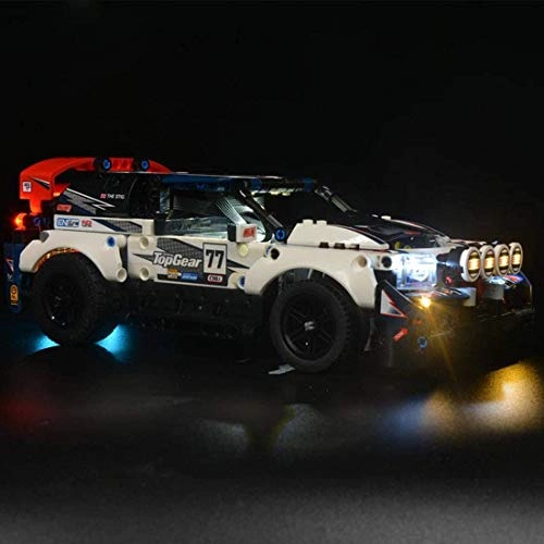 Led Light Kit for LEGO 42109 Technic Top Gear Rally Car