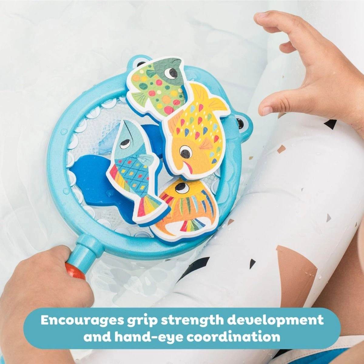 Tiger Tribe Shark Chasey Catch A Fish - seven fish and a shark net 1+