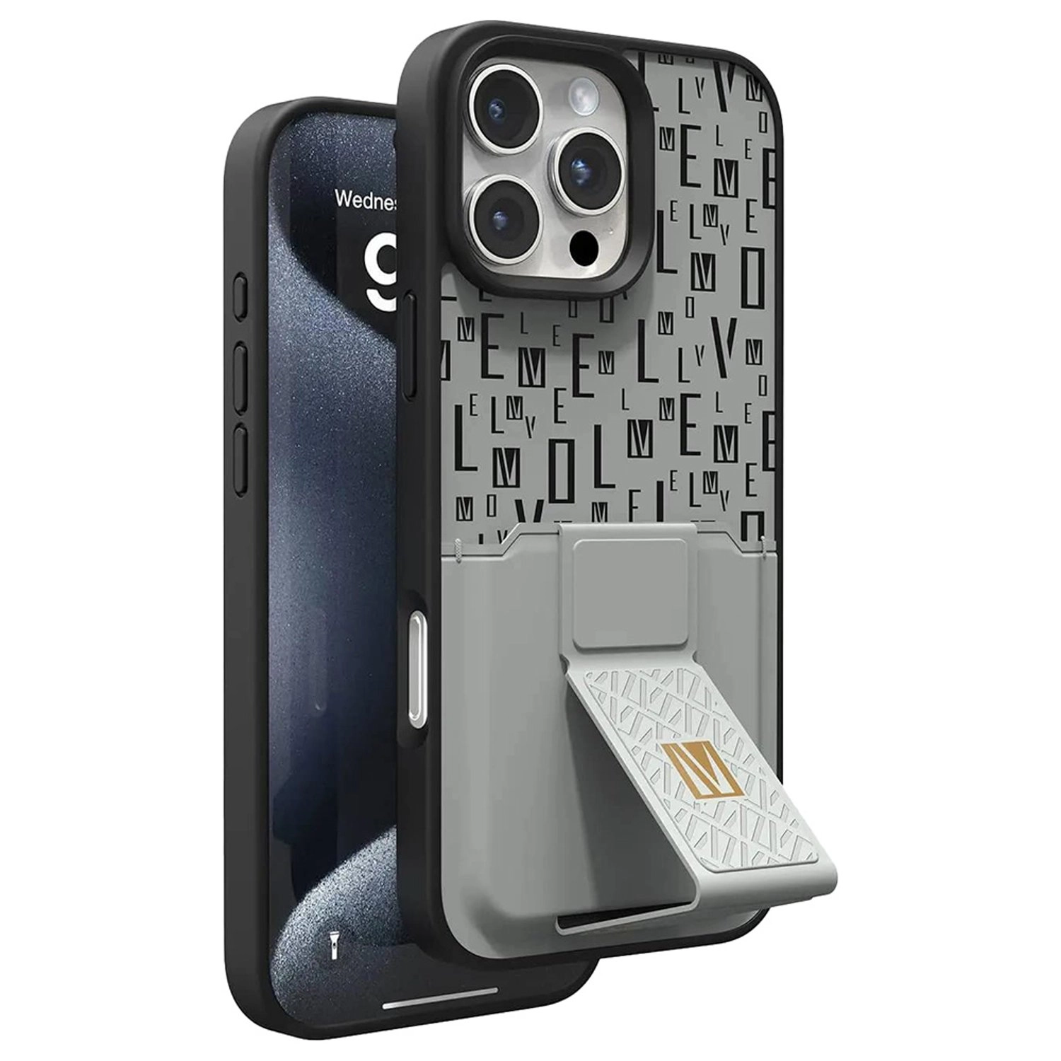 Morphix Cuero Gripstand Case for iPhone 16 Pro Max