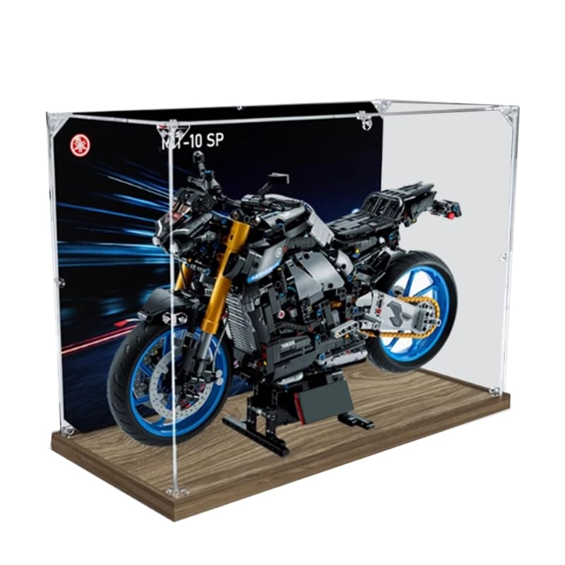 Display Case (42159) - Clear Acrylic Mirror Bottom