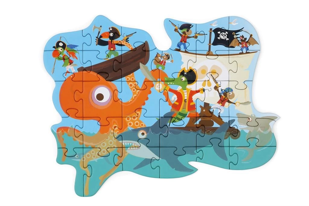 Pirates Contour Puzzle - 3+ 29 pieces