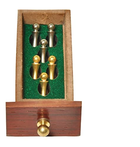 2 Track Wooden Cribbage Board - Bloodwood Maple Wood Integrated Storage