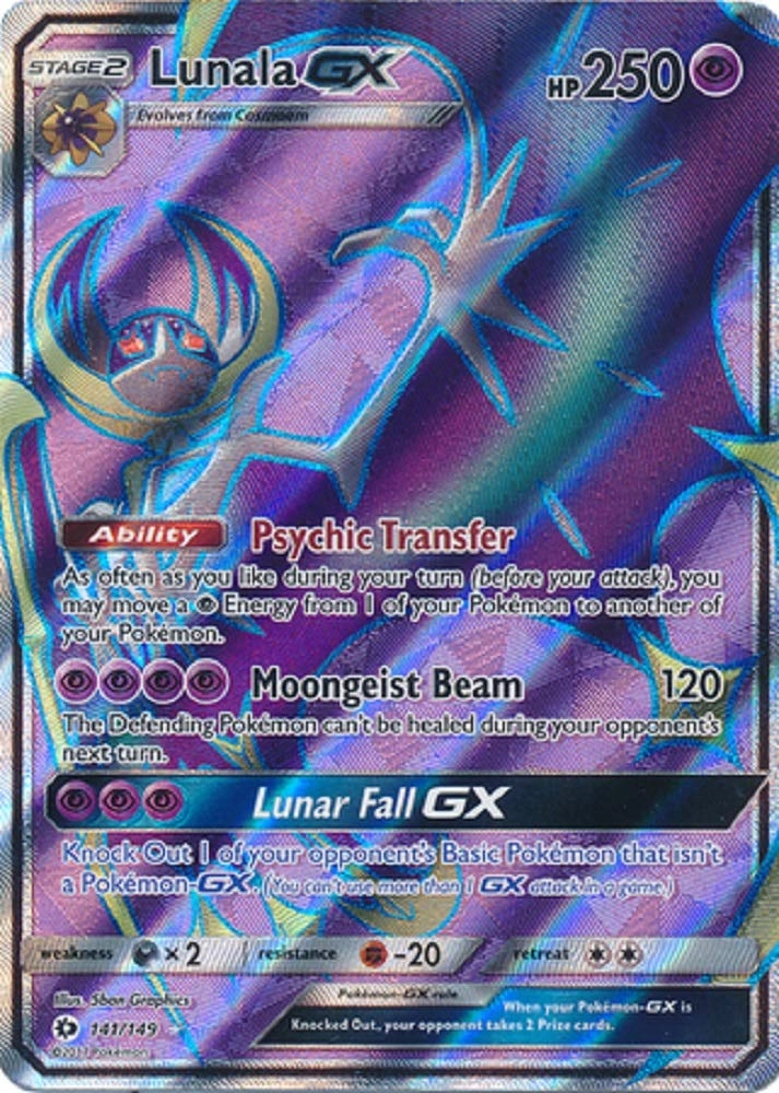 Pokémon Lunala-GX 141/149