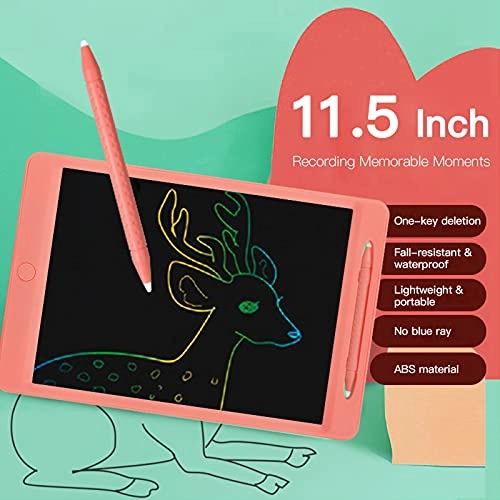 LCD Writing Tablet - 11.5 Inch Colorful Screen Stylus