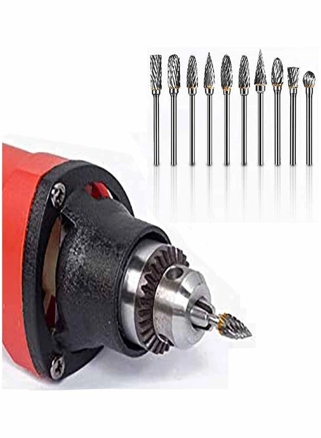 Tungsten Carbide Burr - 10Pieces 3 mm 6mm