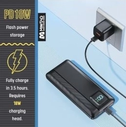 Power Bank - 10000mAh 22.5W
