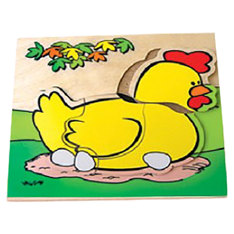 Play With Animal Puzzle - 6 months 3 - 4 pieces