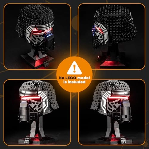 LED Lights for  for LEGO 75415 Kylo-Ren Helmet