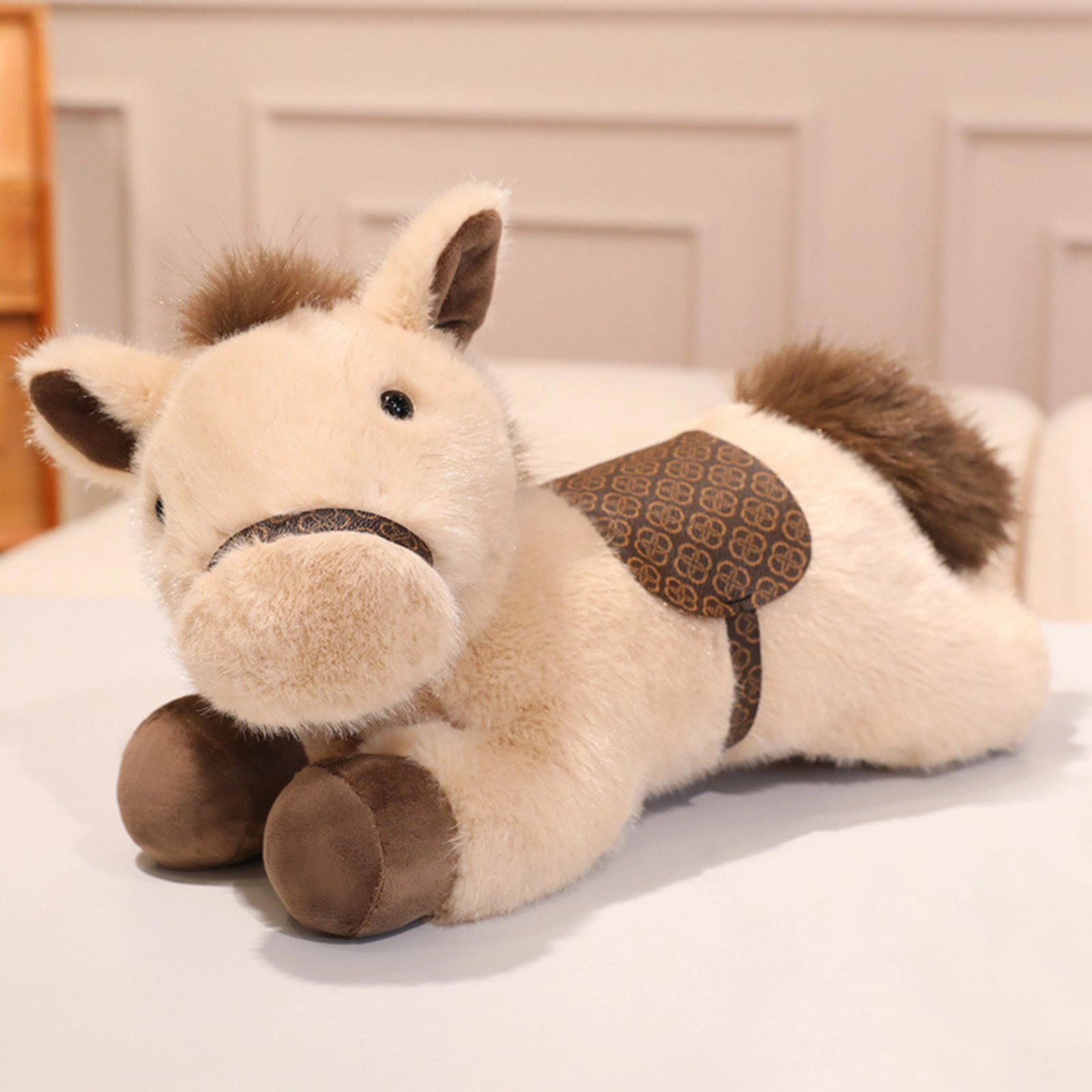 Peach Cat Horse - 25 cm