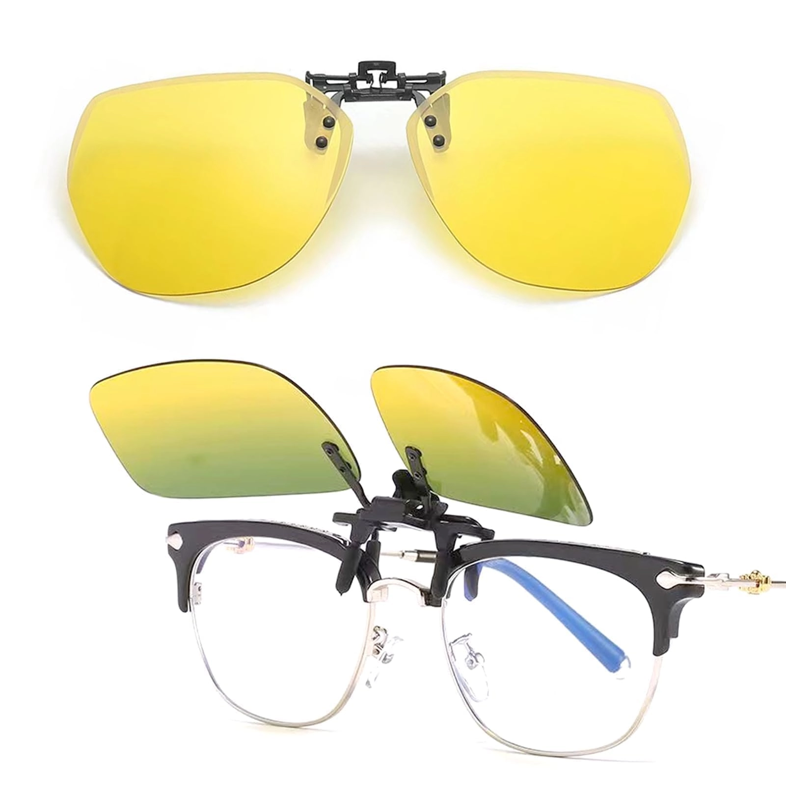 Yerozhui Polarised Night Driving Glasses - Yellow