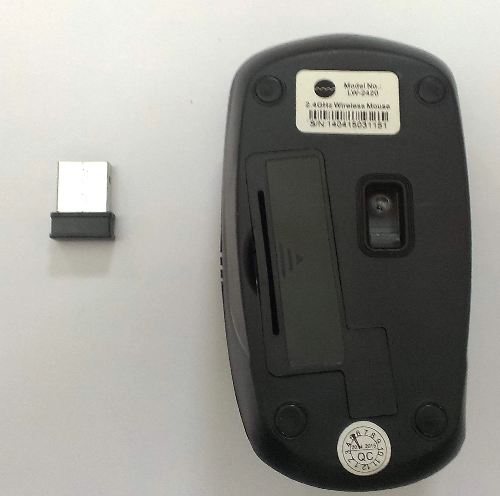 Lightwave LW2420 Mouse - 2.4GHz Wirelss