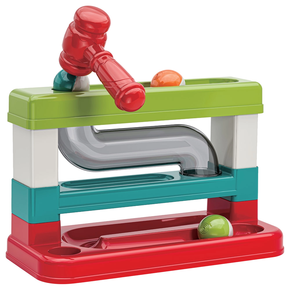 MOON Smash & Roll Pound-A-Ball Toy - Suitable for 12 months & above BPA free materials