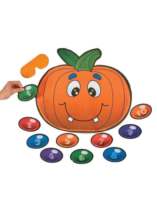 Fun Express Halloween Game Pin The Nose On The Pumpkin - English