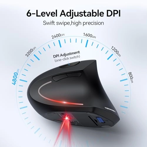 Ergonomic Vertical Mouse - USB