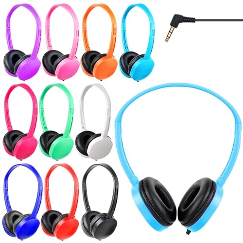 Classroom Kids Headphones Wired Headphone 20 Pack