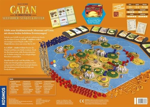 CATAN 3D: Seefahrer + Städte & Ritter