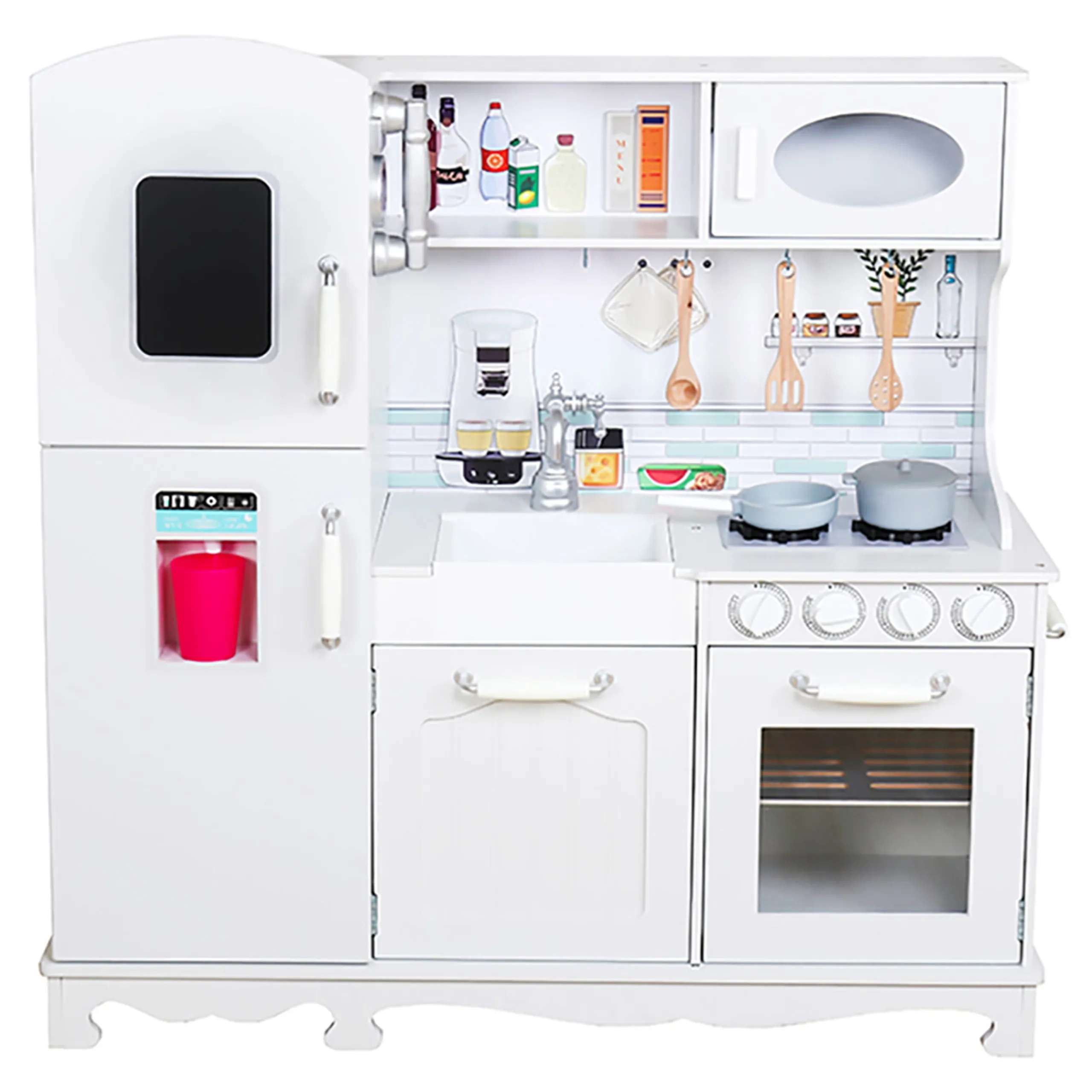 Little Angel Wooden Kitchen Set - Montessori (GF-W10C409)