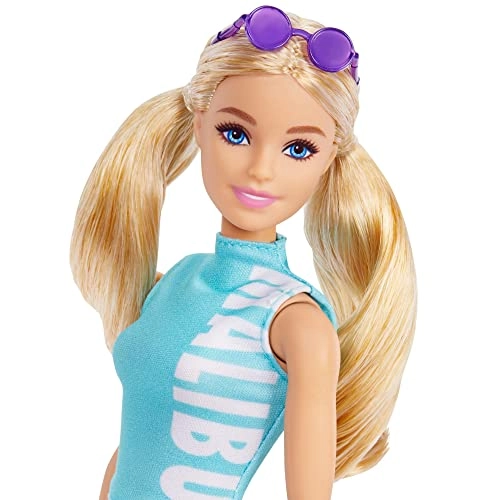 Barbie Fashionistas #158 - Long Blonde Pigtails Teal Sport Top Ages 3+