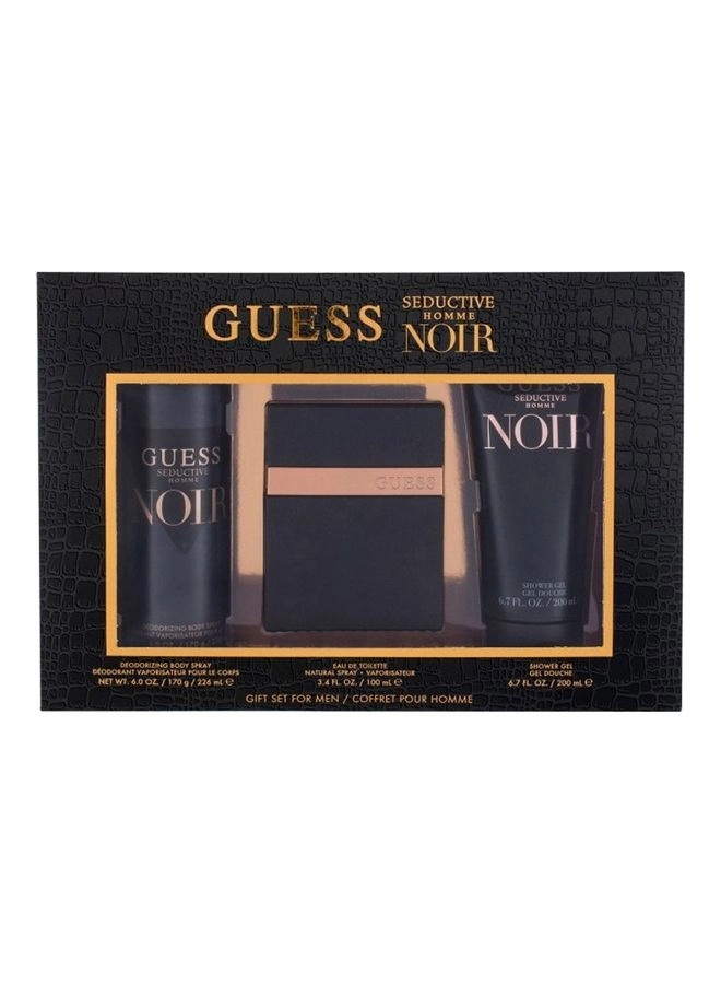 GUESS Seductive Noir - 100 ml + Shower Gel - 200 ml + Deodrant - 226 ml