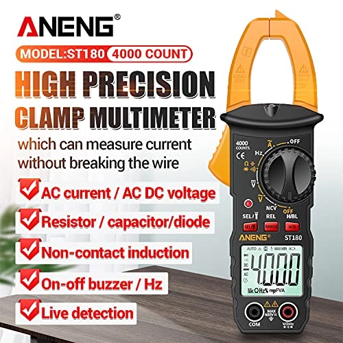 ST180 - 4000 Counts Clamp Meter