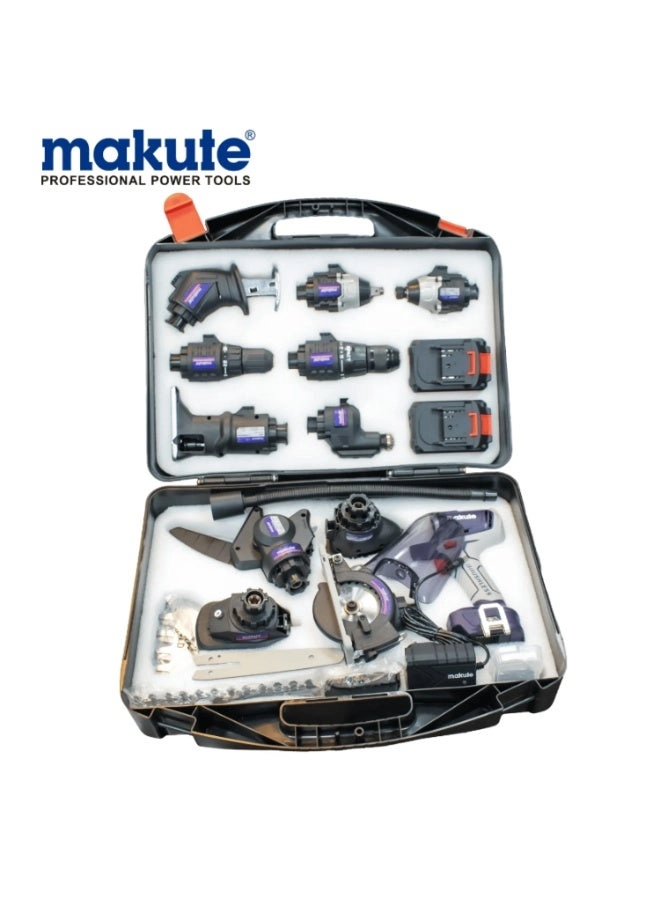 12 in 1 Multifunctional Cordless Tool Set - 4.0Ah 20V