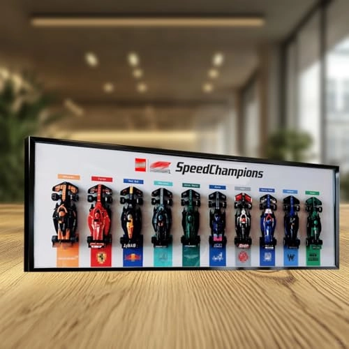 Le*go Speed Champions F1 Display Wall Mount