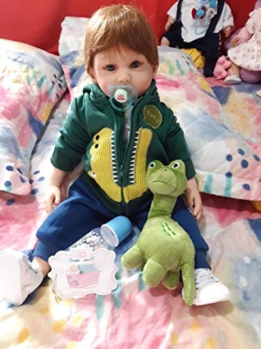 Reborn Toddler Doll - 24 inch Silicone Vinyl Ages 3+