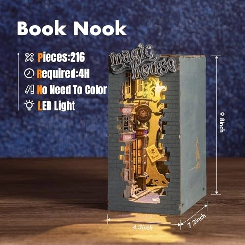 Book Nook Kit - 216 pcs Building