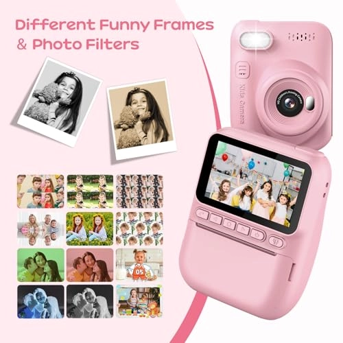 Kids Instant Camera - 3.0 Inch 14MP 1080P