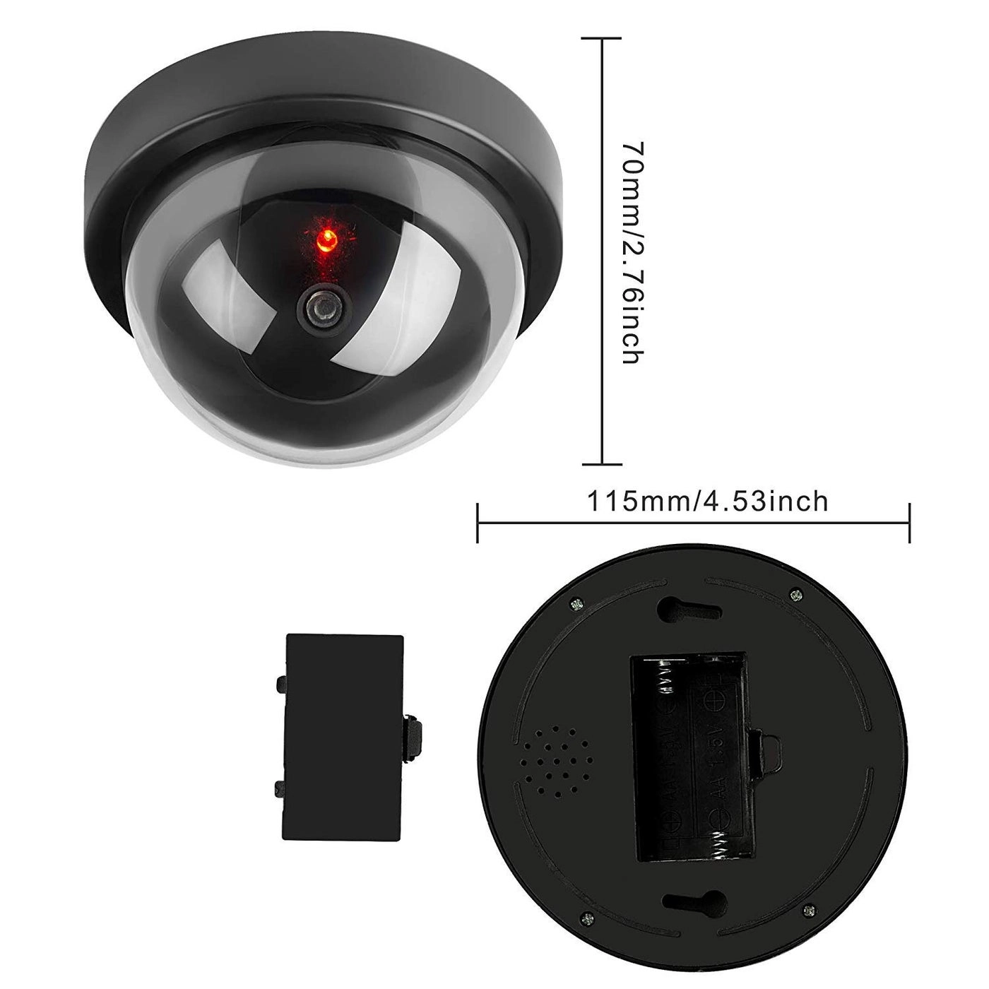 Dummy Fake Security CCTV Dome Camera - indoor and outdoor