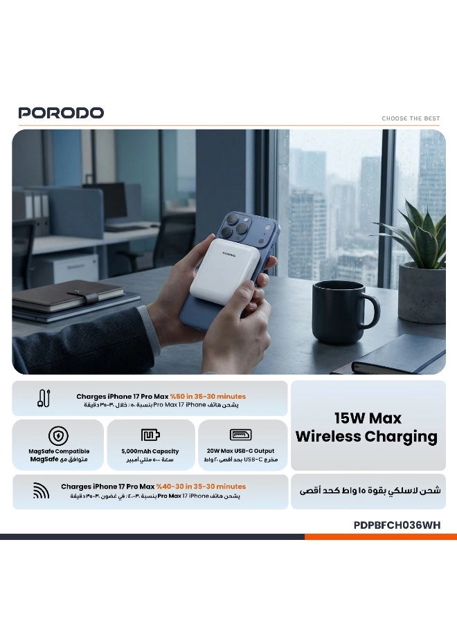 PD-PBFCH027-WH - 5000mAh 20W