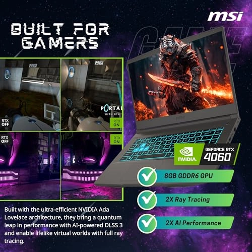 Thin 15 Thin A15 AI B8VF-270US - 15.6'' Ryzen 9-8945HS 64GB DDR5 2TB SSD