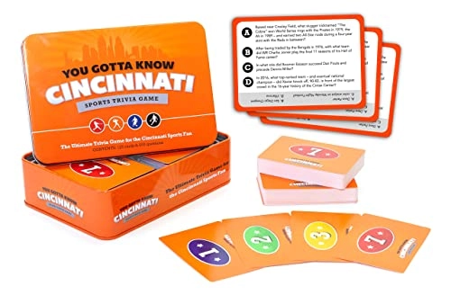 You Gotta Know Cincinnati Sports Trivia - 125 trivia cards 500 Questions