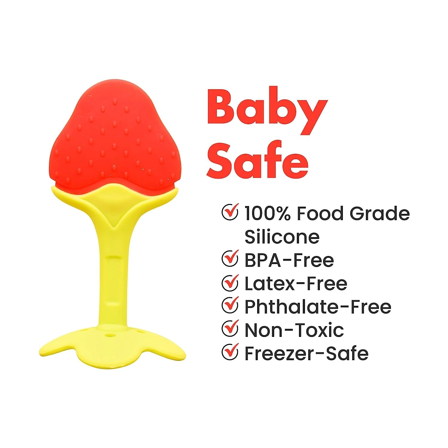 Giraffe Teether - Silicone