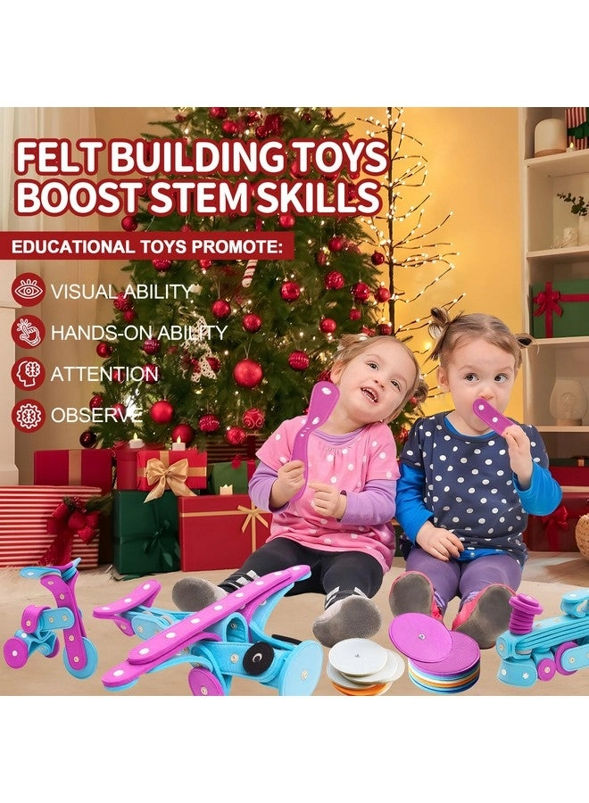 Soft Felt Building Toys - 37 pcs