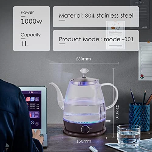 Glass Keep Warm Electric Kettle