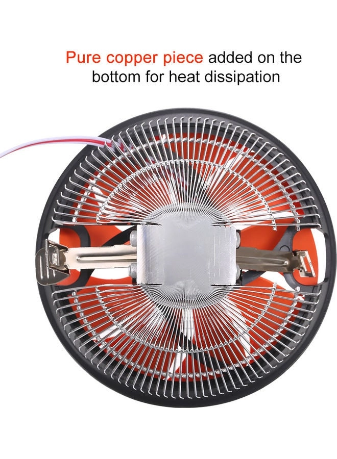 CPU radiator - 7020 fan pure copper tube