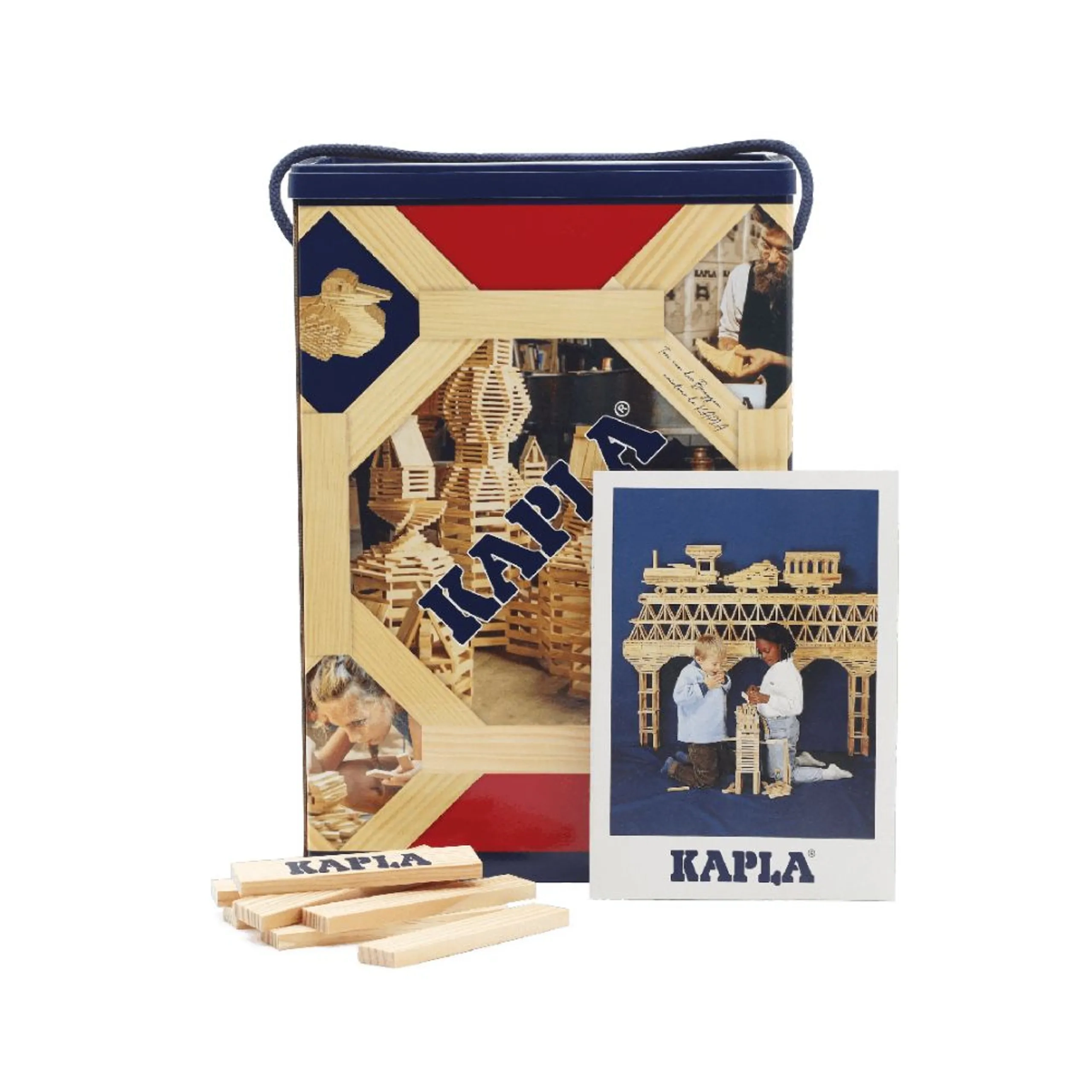 Wooden Building Blocks - 200 pcs