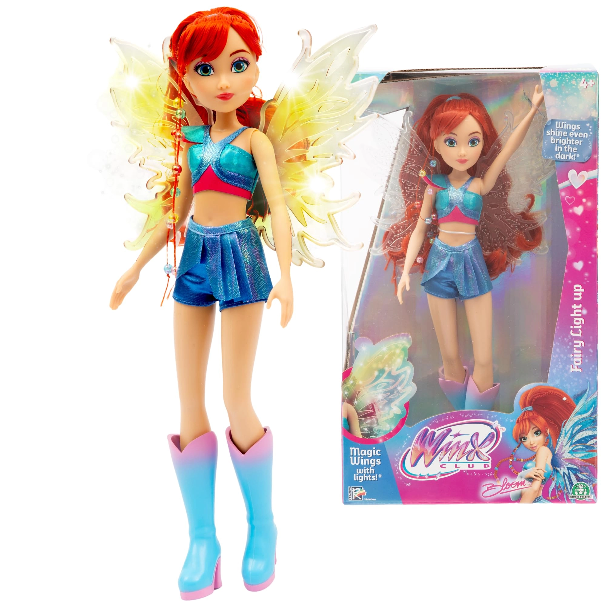 Giochi Preziosi Bloom Doll - 27cm Light-Up Wings