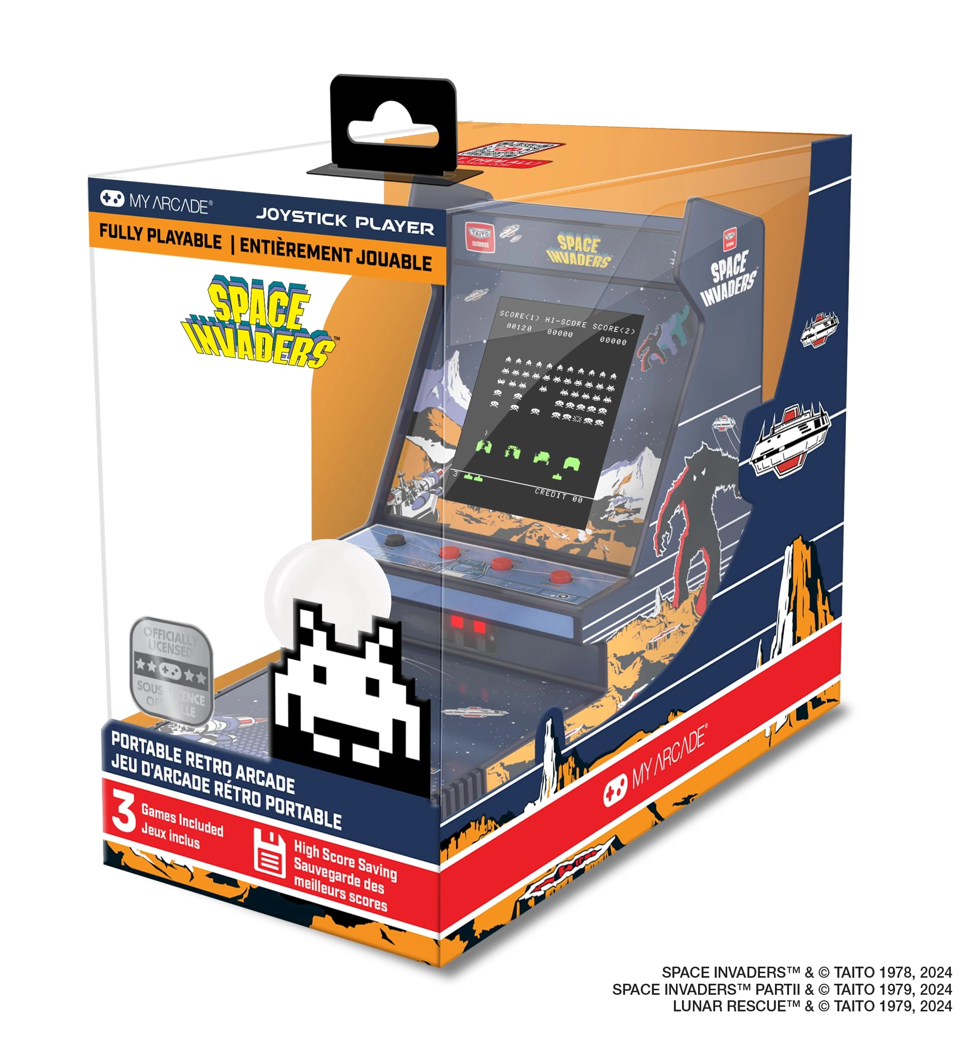 Space Invaders Joystick Player - 8 MB