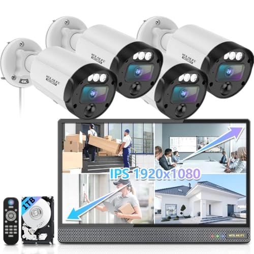 Dome Security Camera System - 4K